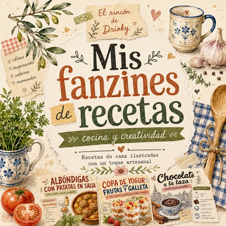 Mis fanzines de recetas